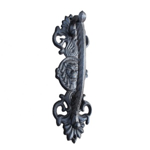 <span class=keywords><strong>Poignée</strong></span> de <span class=keywords><strong>porte</strong></span> en fonte Antique, 1 pièce, 5 pouces, poignées de grange coulissantes pour ménage - Product Image 1