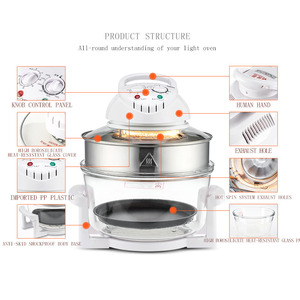 Nuevo diseño 12 L aceite eléctrica profundo libre freidora aire, de pie freidora, freidora aire - Product Image 3