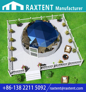 Rxtente — maison en verre 6m, dôme pour hôtel, fabricant chinois à bas prix d'usine - Product Image 2