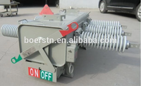 Interruptor de Corte de Carga Trifásico de 36KV 630A con Aislamiento de Gas SF6, Montado en Poste para Exteriores, con Caja de Control Remoto, Hexafluoruro de Azufre