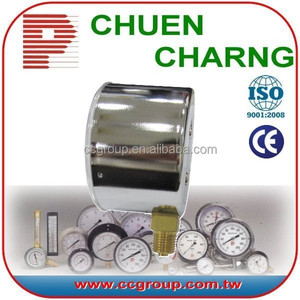 Cápsula de caja de acero negro, medidor de baja presión - Product Image 5