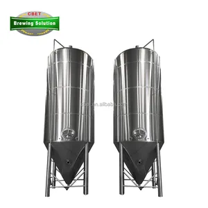 Hot Sale Big Capacity Food Grade Machine 3000L 4000L 6000L Insulated Beer Wine Jacketed Fermenter Fermentation Tank For Sale