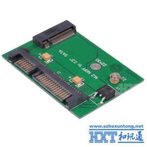 Bán Buôn 7 + 15 Pin SATA Đến 22*42 Mm M.2 NGFF Solid State Drive SSD Adapter Thẻ - Product Image 3