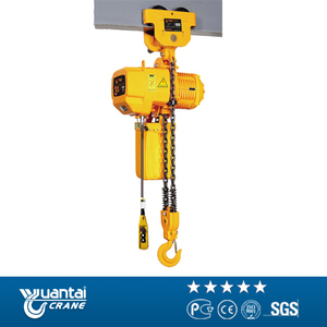 YUANTAI chain <strong>hoist</strong> <strong>hs</strong> <strong>code</strong> 2 ton <strong>electric</strong> double speed chain <strong>hoist</strong> with motorized trolley construction <strong>hoist</strong> widely