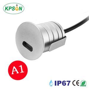 Éclairage de <span class=keywords><strong>terrasse</strong></span> LED 1W DC12V-24V <span class=keywords><strong>IP67</strong></span>, éclairage extérieur pour marches d'escalier, mini lampe LED encastrée au sol, éclairage de pont extérieur, <span class=keywords><strong>spot</strong></span> étanche - Product Image 6