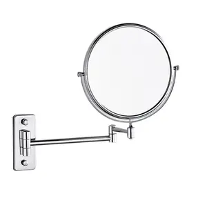 Увеличительное зеркало для душа косметическое зеркало для макияжа настенное складное 3-кратное двухстороннее зеркало для бритья в ванной