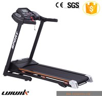 Lijiujia pvc zemin matı 180v dc motor koşu bandı manuel katlanır yaşam tarzı 100kg fitness ekipmanları