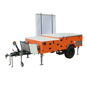 Pintura de alta calidad o polvo acabado Fold adelante Camper remolque o caravana para la venta - Product Image 2