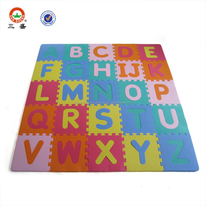 Alfombra <span class=keywords><strong>Puzle</strong></span> Niños 3 Años 26 Letras Goma Espuma Estera Juego Puzzle - Product Image 1