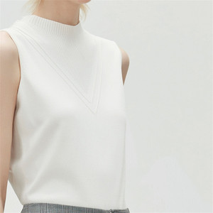 Maglione Pullover da <span class=keywords><strong>donna</strong></span> in cotone Cashmere senza maniche all'ingrosso con maglia da <span class=keywords><strong>donna</strong></span> - Product Image 3