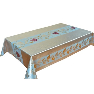 Vàng <span class=keywords><strong>Pvc</strong></span> Bảng <span class=keywords><strong>Runner</strong></span> Chải Bàn Ăn Mat Đẹp Bảng Vải Cho Đảng - Product Image 6