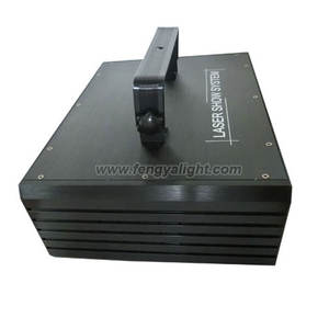 Lumière de scène laser d'animation RGB couleur pleine 2W avec contrôle DMX, indice de protection IP33 - Product Image 4