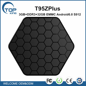 T95z Plus 3 GB/32 GB amlogic Amlogic <span class=keywords><strong>S912</strong></span> Android 6.0 actualización de firmware <span class=keywords><strong>s905</strong></span> q caja de android tv box - Product Image 1