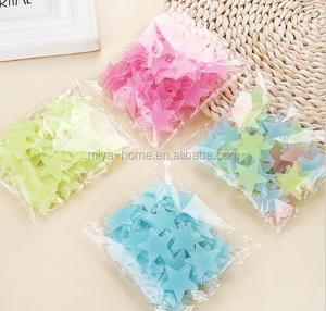 Hot sale100PCS Colorato Luminoso Casa Glow In The Dark Stars Wall Stickers/Decalcomania per Bambini per Bambini Camere Adesivo Fluorescente decor - Product Image 3