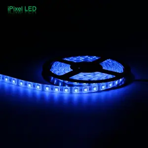 High lumen 24V waterproof smd 5050 rgb LED strip with thermal casing waterproof