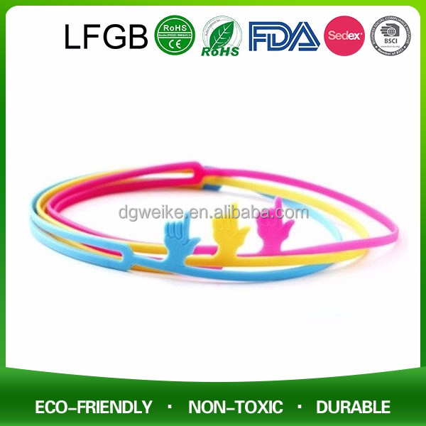 Горячая promotionl подарок 3d силикон указывая пальцем резинка закладки