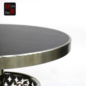 Mesas de Bar altas y largas y angostas, muebles de Bar modernos de vidrio comercial, salón de Hookah, <span class=keywords><strong>mesa</strong></span> de Bar para exteriores e interiores, excepto - Product Image 5