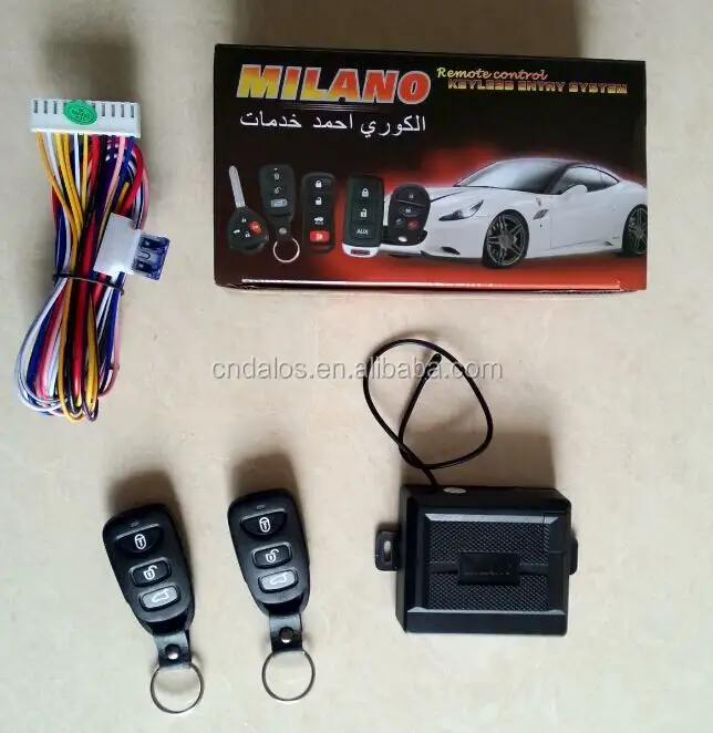 MILANO Sale Factory keyless entry system car alarm, MILANO keyless entry system, VIPER ALARM