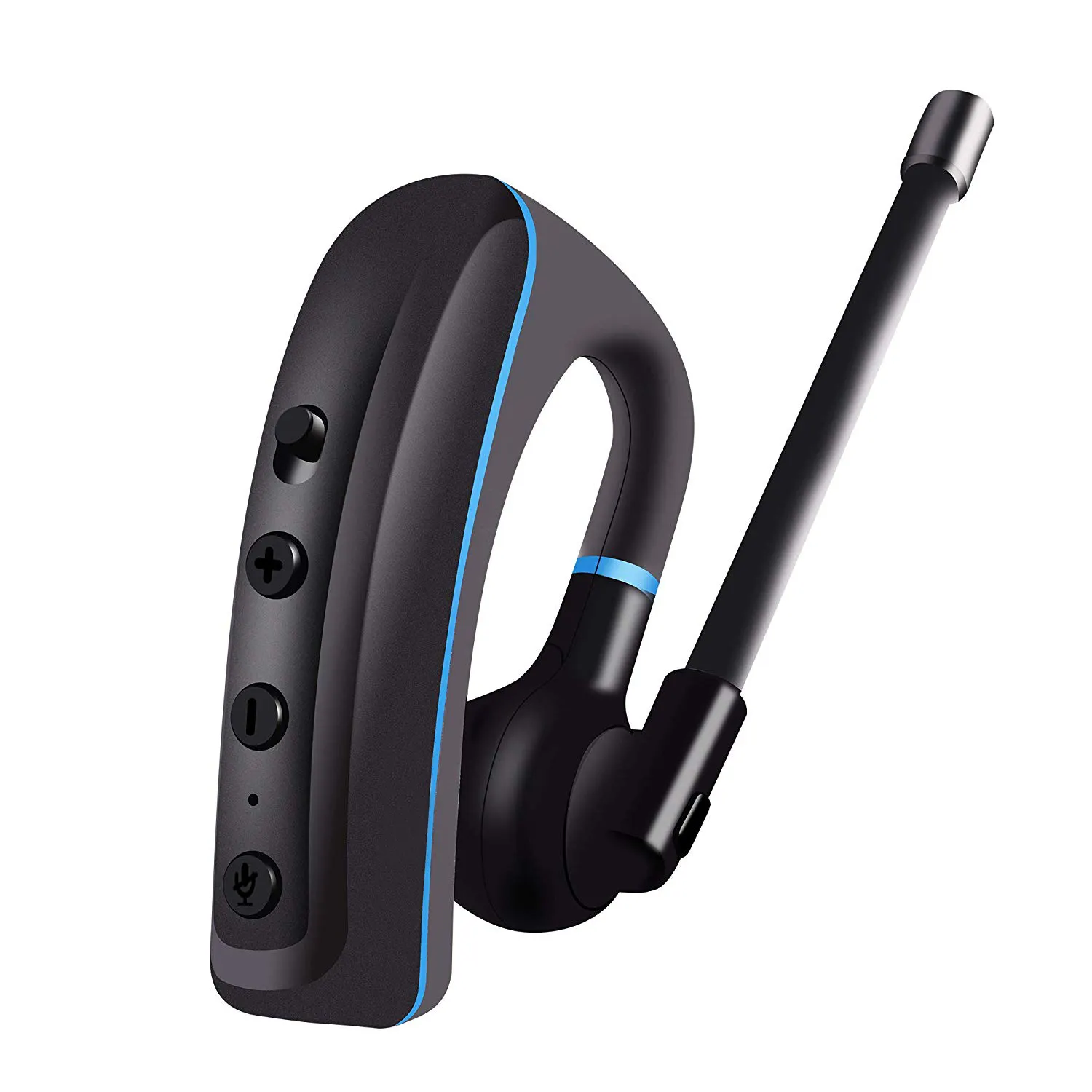 Auriculares Bluetooth con cancelación de ruido, función de botón silencioso