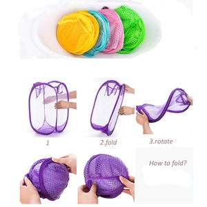Cesti per Bucato Pieghevoli Personalizzati 30*50cm, Cesti Traspiranti a Nido d'Ape per Conservazione Vestiti Sporchi, per Bagno - Product Image 2