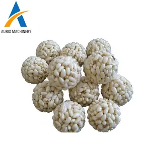 Crispy Rice Balls Making Machine Puffed Cereal Cake/puffed Rice Cake Machine Sugar Cooking Machine