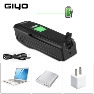 Lámpara Delantera para Bicicleta <span class=keywords><strong>LED</strong></span> GIYO Impermeable IP-65, Recargable por USB, Batería 18650, 450LM - Product Image 4