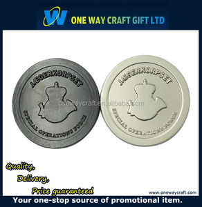 De fundición de aleación de Zinc de esmalte suave de <span class=keywords><strong>dos</strong></span> caras de la moneda con 3D - Product Image 6