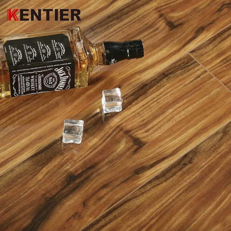 contaminates 12mm thickness plastic water resistant wood flooring for household
