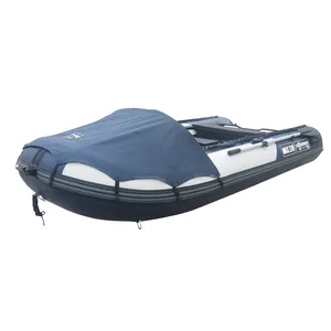 PVC HIgh Quality Carp Fishing Inflatable Boats Whole/Half Hot Welded Fishing Boat length 2.3-8.5M