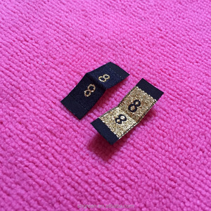 Màu sắc sáng bóng chủ đề số kích thước nhãn, số kích thước quần áo nhãn - Product Image 2