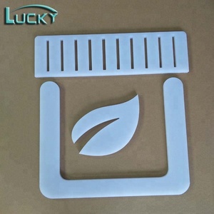 Bianco lucido di plastica 3d acrilico lettere e numeri - Product Image 3