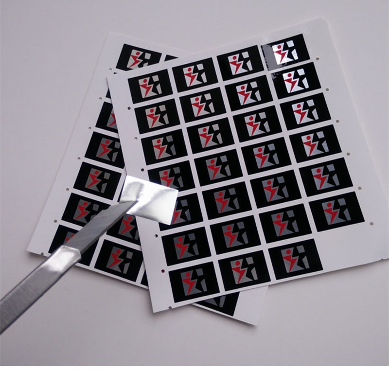 Printing Personalized Metallic Embossed Aluminum Hot Foil Stamping Sticker for Wine Bottle Labels Electrical Panel Labels