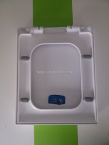 Luxe Carré Toilette <span class=keywords><strong>WC</strong></span> Libération rapide Soft Close Siège - Product Image 2