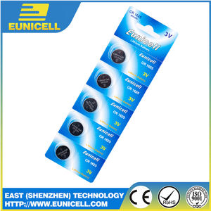 LiMnO2 батарея 3V CR1625 литиевая монетница батарея eunicell - Product Image 5