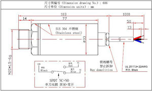 CNEX SPDT NC + Không Có Công Tắc Áp Suất Chất Lượng Cao, Trực Tiếp Từ Nhà Máy - Product Image 3
