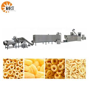 Snack-bar oblique double vis extrudeuse <span class=keywords><strong>prix</strong></span> croustilles de maïs collations machine de fabrication de nourriture snack machine d'extrusion de nourriture - Product Image 4