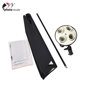 Bán Buôn Tùy Chỉnh Chất Lượng Cao Nhiếp Ảnh Mềm Box Studio 4 Heads E27 Đèn Ổ Cắm Gấp <span class=keywords><strong>Softbox</strong></span> - Product Image 5
