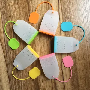 Customize Cheap wholesale silicone material food grade loose leaf tea bag tea infuser safe for microwaves