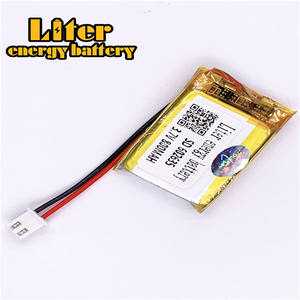 Plug 2,5-2 P <strong>3</strong>,7 602635 800 mAh rechargeable LiPo battery solar rechargeable lithium-ion polymer lithium battery with PCM - Product Image 3