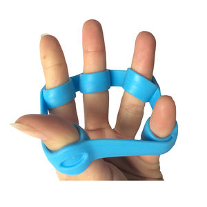 Set di 3 pezzi pacchetto diverso livello fascia di resistenza della mano in Silicone barella per dita esercitatore - Product Image 6