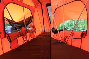 Tente de voiture pliable pour voyages tout-terrain 4x4, imperméable, en polycoton, pour 1 à 2 personnes, OEM - Product Image 5