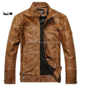 <span class=keywords><strong>Blouson</strong></span> de <span class=keywords><strong>moto</strong></span> en <span class=keywords><strong>cuir</strong></span> molletonné, veste en <span class=keywords><strong>cuir</strong></span> pour homme, coupe slim, cool - Product Image 1