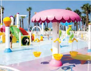 Columpio de Agua con Forma de Hongo T-8211U en Oferta, Fibra de Vidrio Pulverizada + Fibra de Vidrio, Tubo Grande, Parque de Atracciones Acuáticas para Niños - Product Image 6