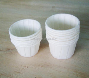 Tasses à Souffle jetables en papier blanc 3/4OZ, meilleure vente - Product Image 4