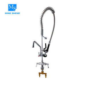 American Style Industrial <strong>Kitchen</strong> <strong>Shower</strong> Single Hole Flexible <strong>Kitchen</strong> Faucet with Sprayer - Product Image 1