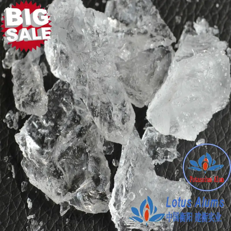 Aluminium kalium sulfat dodecahydrate/KAl(SO4)2.12 H2O 99.5%(food grade,MSDS)7784-24-9