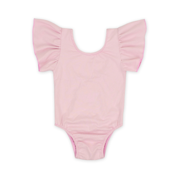 Новый дизайн настроены рюшами плечи Одежда для новорожденных Ползунки Комплект