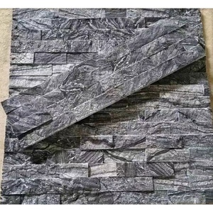 Panel de pared de azulejo de piedra de cultivo de mármol de madera antigua Natural - Product Image 6