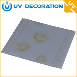 Enclavamiento lavable laminado interior decoración de la pared del pvc panel de techo para <span class=keywords><strong>el</strong></span> mercado de líbano - Product Image 3