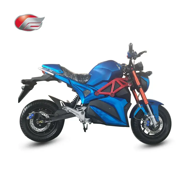 2000w 2 Wheel Electric Scooter Racing Motorcycle